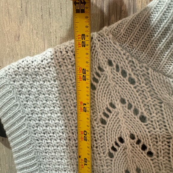 Vintage Herald House Knit Sleeveless Sweater Top Vest Blue Large - Picture 3 of 6